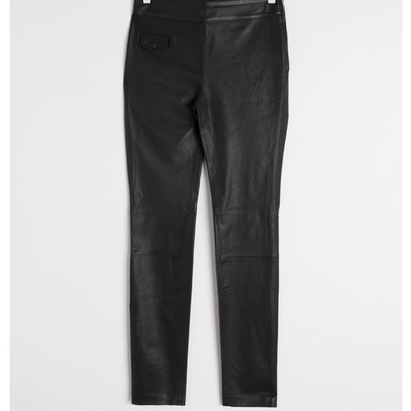 soft leather trousers